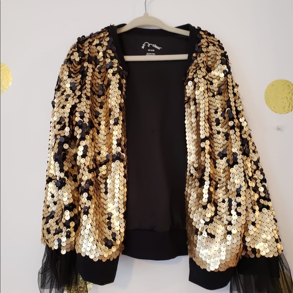 ART AND CLASS sequined jacket - Picture 1 of 4